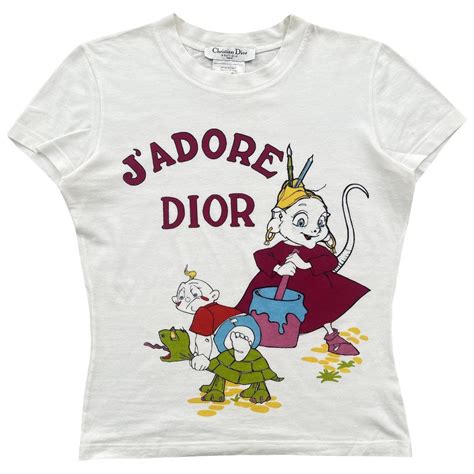 dior mermaid tee|2002 Mermaid J'Adore Dior T.